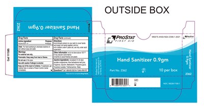 Ps 2362 Hand Sanitizer 0.9g 10pk Box R230424-1_122325 Cder (Ps 2362 Hand Sanitizer 0.9g 10pk Box R230424 1 122325 Cder)